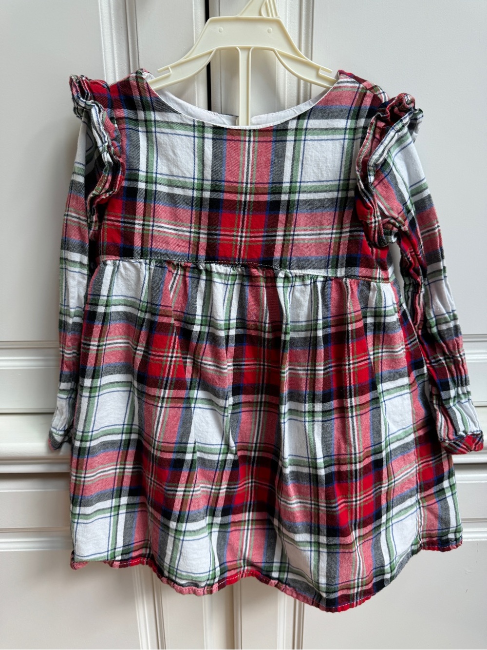 Cat & Jack Christmas Plaid Dress 3T